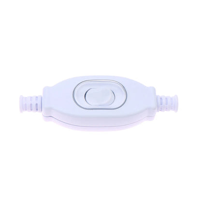 1PC 3A 250V Waterproof In Line Switch Cord Switch Round Wire Silver Contact Double Cut Switch Dust Switch