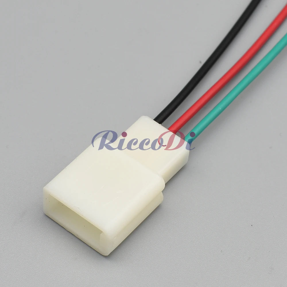 3 Pin 2.8mm Automotive Connector DJ7031-2.8 Brass Terminals with 15cm Pre-Wired Pigtail