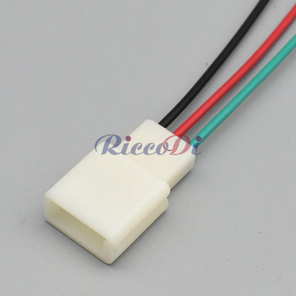 3 Pin 2.8mm Automotive Connector DJ7031-2.8 Brass Terminals with 15cm Pre-Wired Pigtail