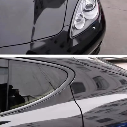 Car Glossy Black Sticker Waterproof Air Release DIY Stickers Car on The Hood Adhesive Vinyl for Auto Motorcycle Body Stickers