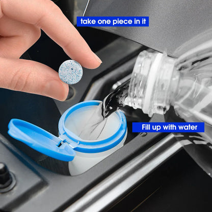 Car Windshield Cleaner Tablets Effervescent Glass Cleaning Tablets 300/10pcs