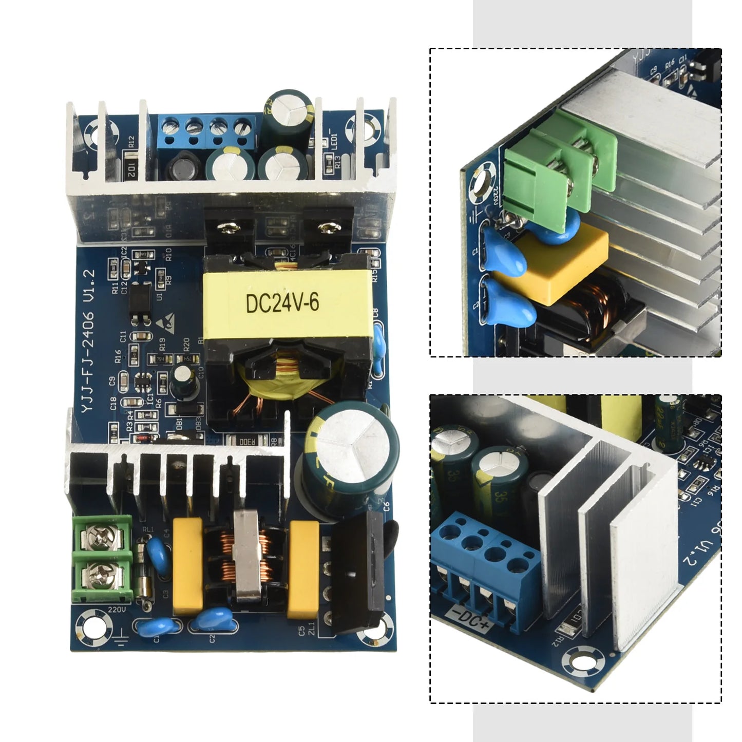 For Industrial Equipment Power Supply Module For Small Equipment Power Supply AC 100V-240V Compact Design For Small Spaces