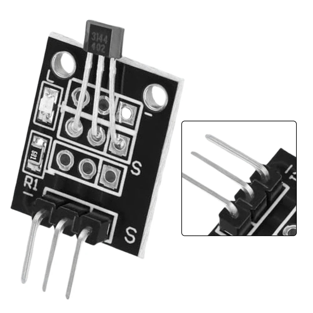KY-003 Hall Effect Magnetic Sensor Module — High Sensitivity, 4.5–24V, Arduino (20-Pack)