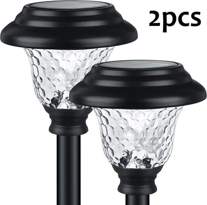 Solar Pathway Garden Lights Outdoor Waterproof LED