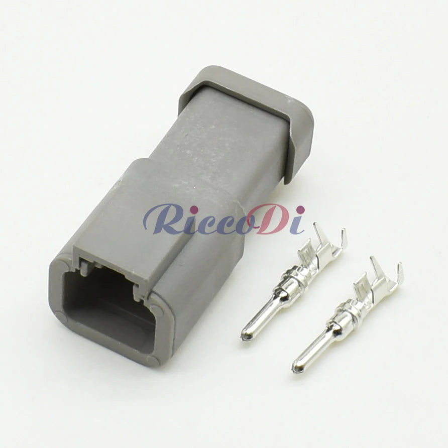 2 Pin 2.3mm Waterproof Docking Connector DJ70210YA-2.3-11/21 PA66 Automotive Vehicle Wiring
