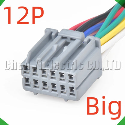 12 Pin Multimedia Audio Connector Plug 917978-6 178881-6 30055-12Y for Hyundai Kia