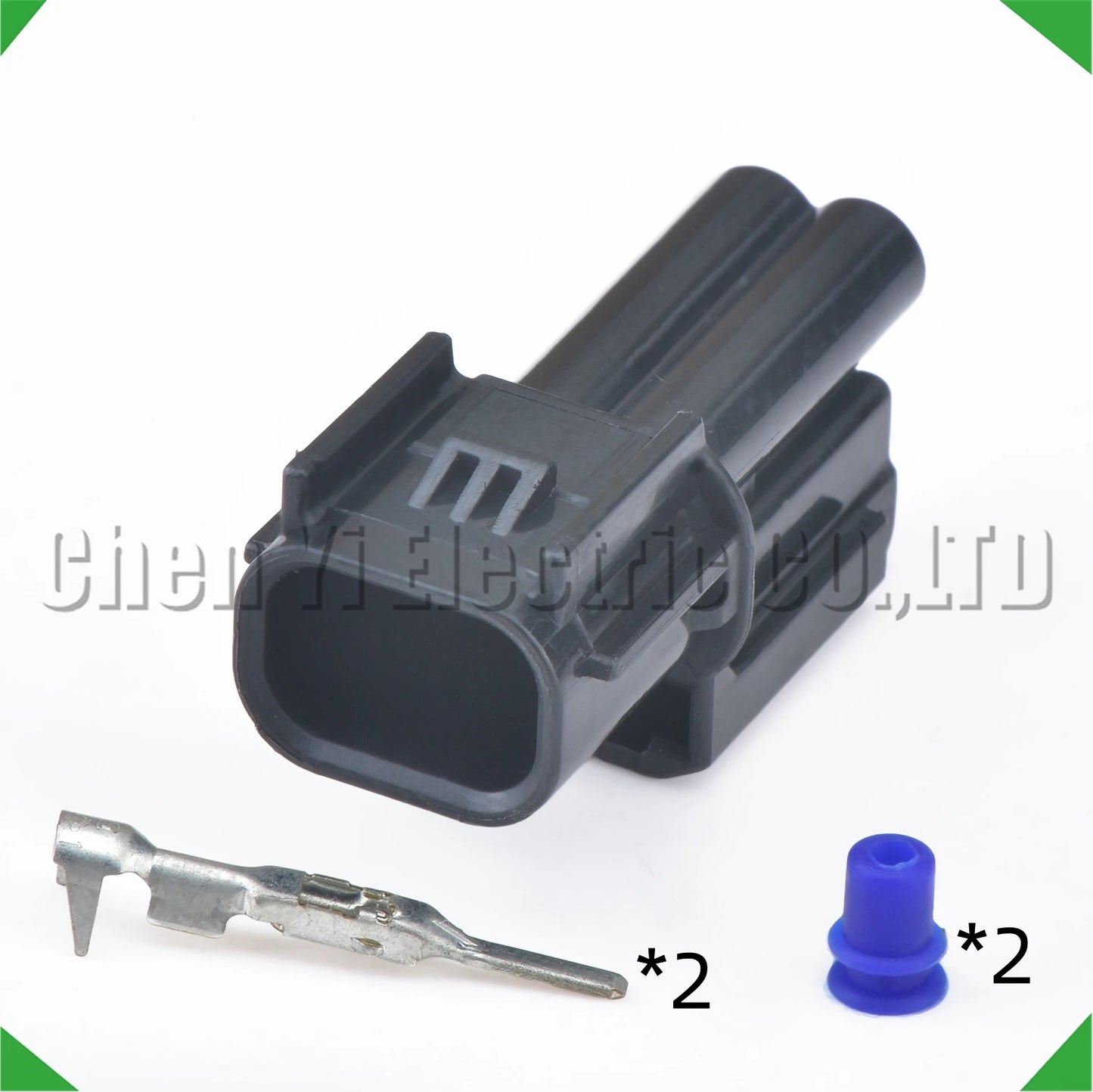 2 Pin Waterproof Connector for LED Headlight Fog Light 6189-7408