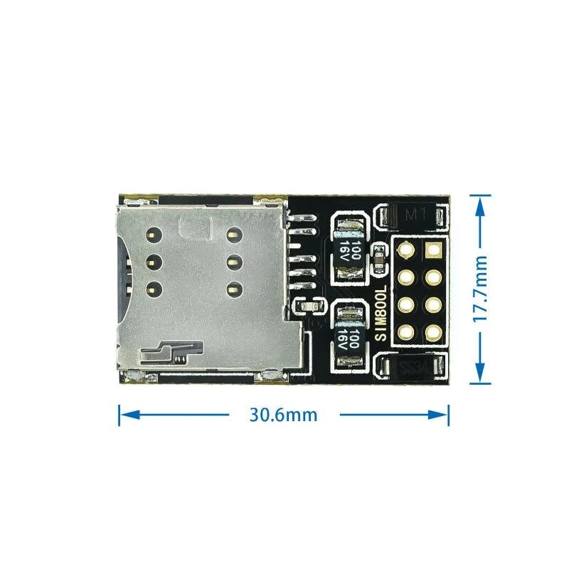 SIM800L GPRS GSM Module with Micro SIM Quad-Band TTL Serial for ESP8266/ESP32