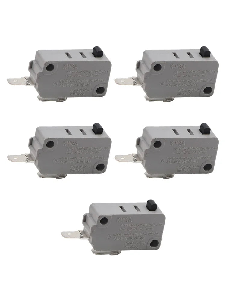Travel Switch for KW3A Microwave Oven Normally Open Limit Switch Suitable for Use with Kitchen Appliance Repairs