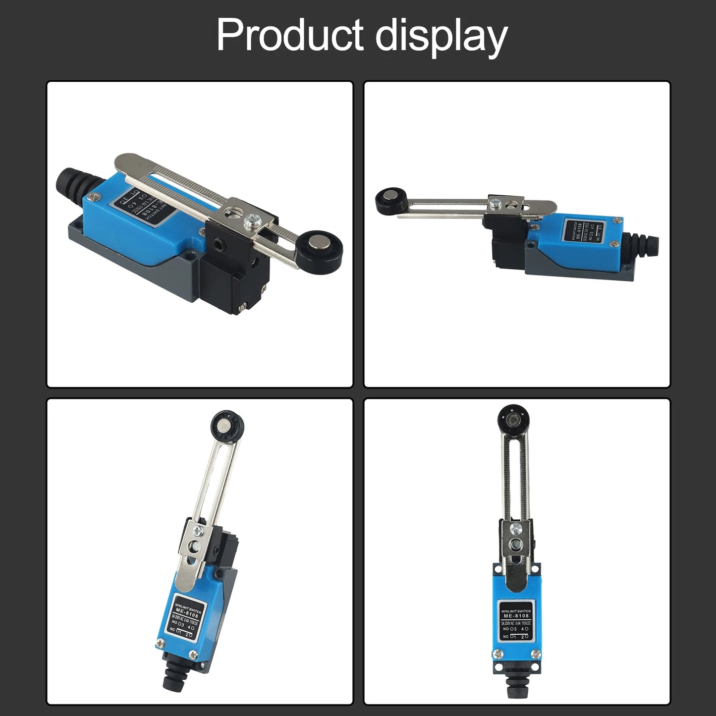 Industrial Limit Switch 250V 5A – Smooth Movement, Strong Collision Resistance