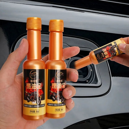 60ml Motorcycle Fuel Additive Electric Scooter Oil Tank Engine Carbon Removal Cleaning Agent Fuel Treasure Combustion Improver