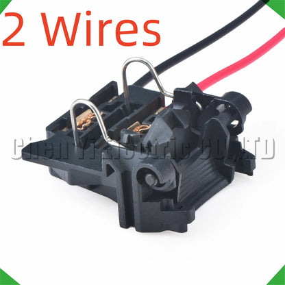 2 Pin H7 H1 Low High Beam Headlight Connector MK2 MK3 for Ford Wire Harness