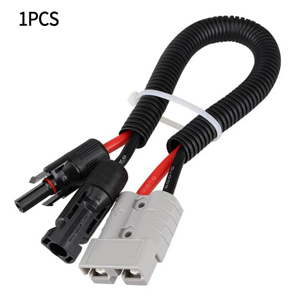 50A FOR Anderson Plug To Solar Panel Cable Wiring Y Adapter Connector 30cm 10AWG for Anderson 600V Adapter Electric car Tool