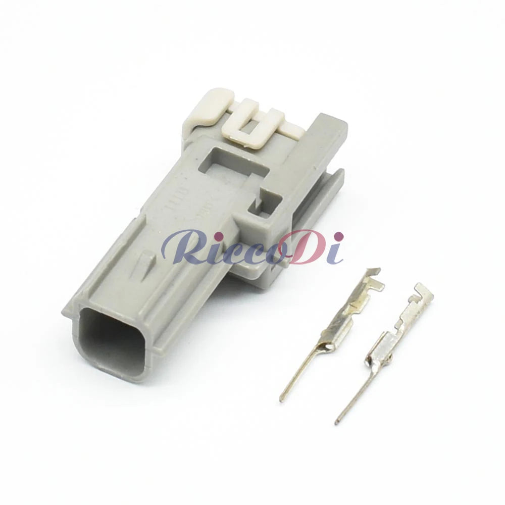 DJ7029Y-0.6-11 / 70230A-1-21 Automotive 2-Pin 0.6mm Wire Connector Set with Terminals