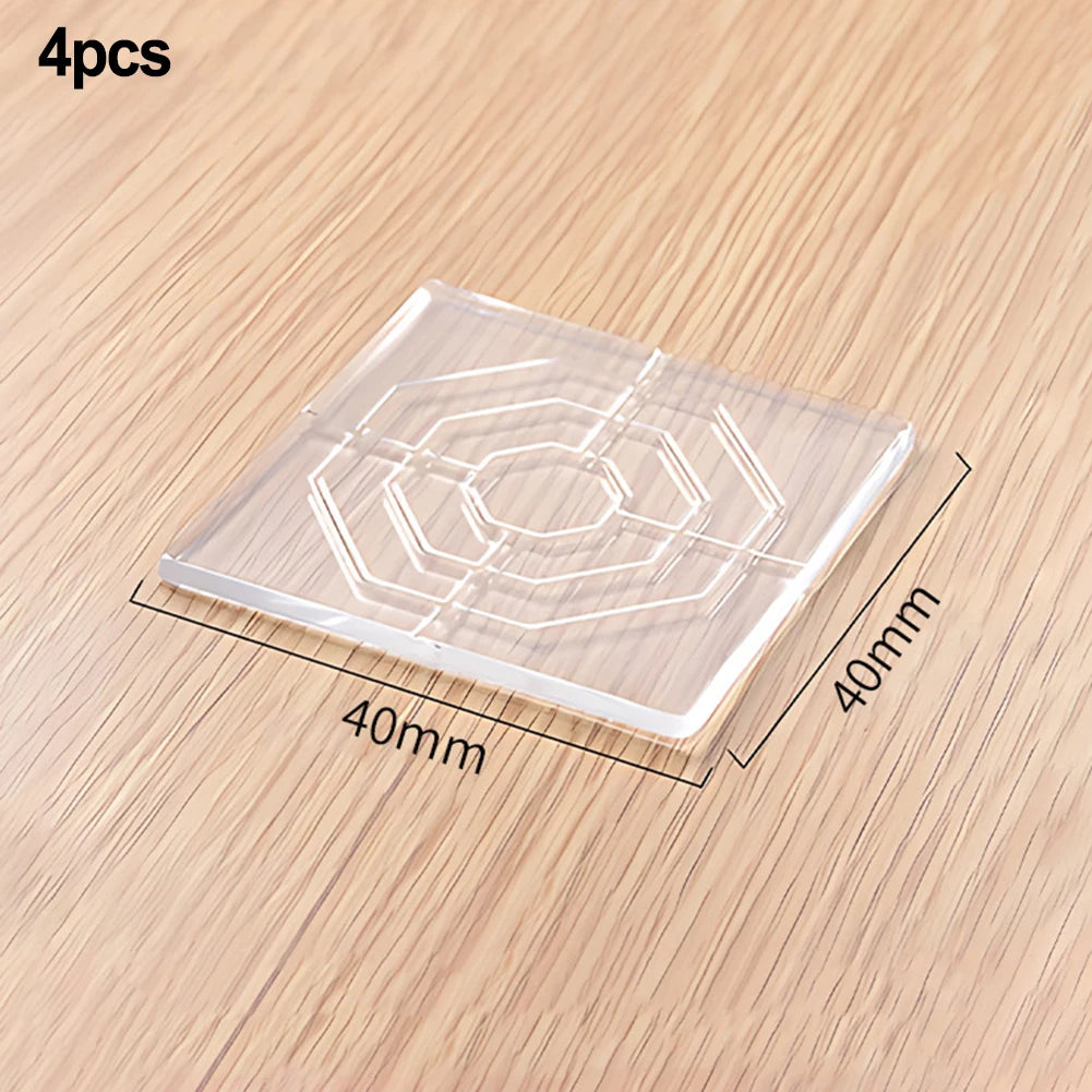 Shock Resistant Anti Vibration For Pads 4Pcs for Appliances Slip Resistant Feet Mat for Washing Machine and Furniture