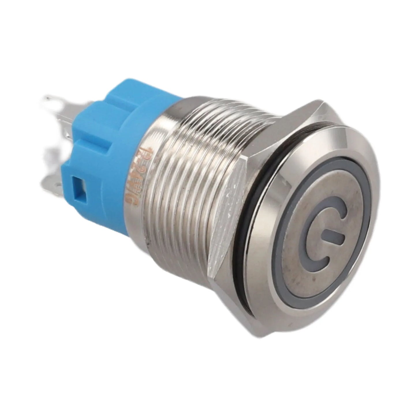 Control Systems Yellow Light Momentary Button Switch 12-24V Momentary Push Button Compact Push Button IP66 Push Button