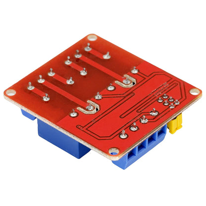 2-Channel Relay Module 5V/12V/24V with Optocoupler Isolation High/Low Level Trigger for Arduino