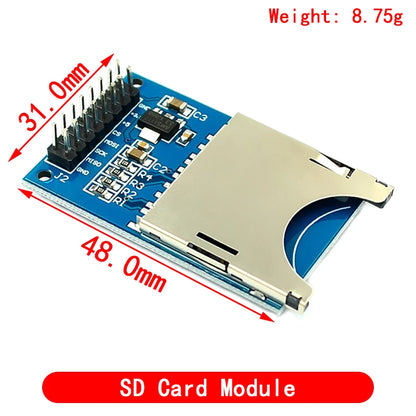 Micro SD TF Card Storage Expansion Module Shield with Pins for Arduino D1 Mini ARM AVR