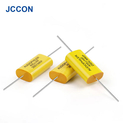 250V MKP Metal Film Audio Capacitor 1µF-3.3µF for HiFi Coupling & Frequency Dividing