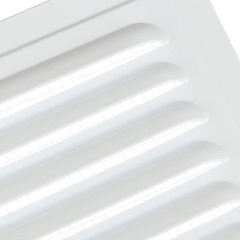 100-250mm Aluminum Alloy Air Vent Grille Square Vent Cover Exhaust Net