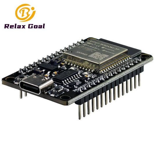 ESP-WROOM-32 ESP32 DevKitC-32 Board with Type-C USB CH340C WiFi & Bluetooth Dual-Core for Arduino Projects