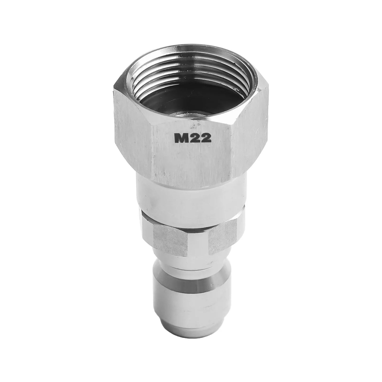 Pressure Washer Adapter Kit — 360° Rotation Male &amp; Female Quick Connector Set, Rust-Resistant Fittings