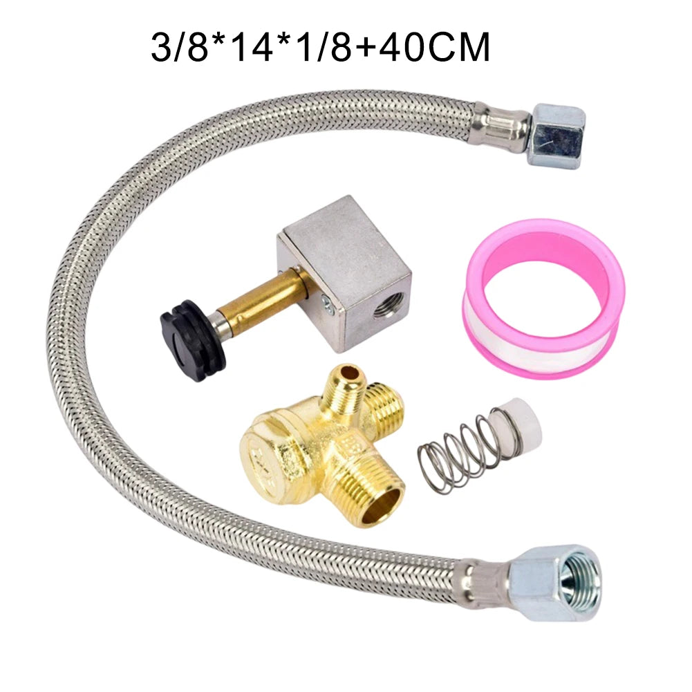 Battery Valve Kit Check Valve Kit Robust Construction Versatile Compatibility Installation Kit For Compressors Valve Kit