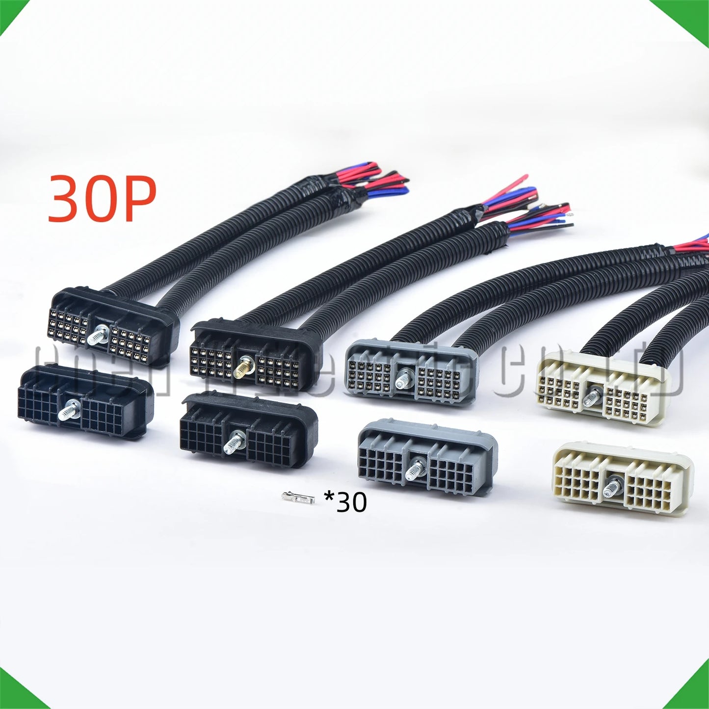 30 Pin Auto ECU/ECM Connector Socket – Oil Drilling Machinery Parts Wire Harness Plug 15492542 / 15492543 / 15492553 / 15492544
