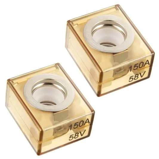 For Marine Battery Terminal Fuses 2Pack IP66 Waterproof MRBF for RV and For Marine Electrical Systems with 100 300A Capacity