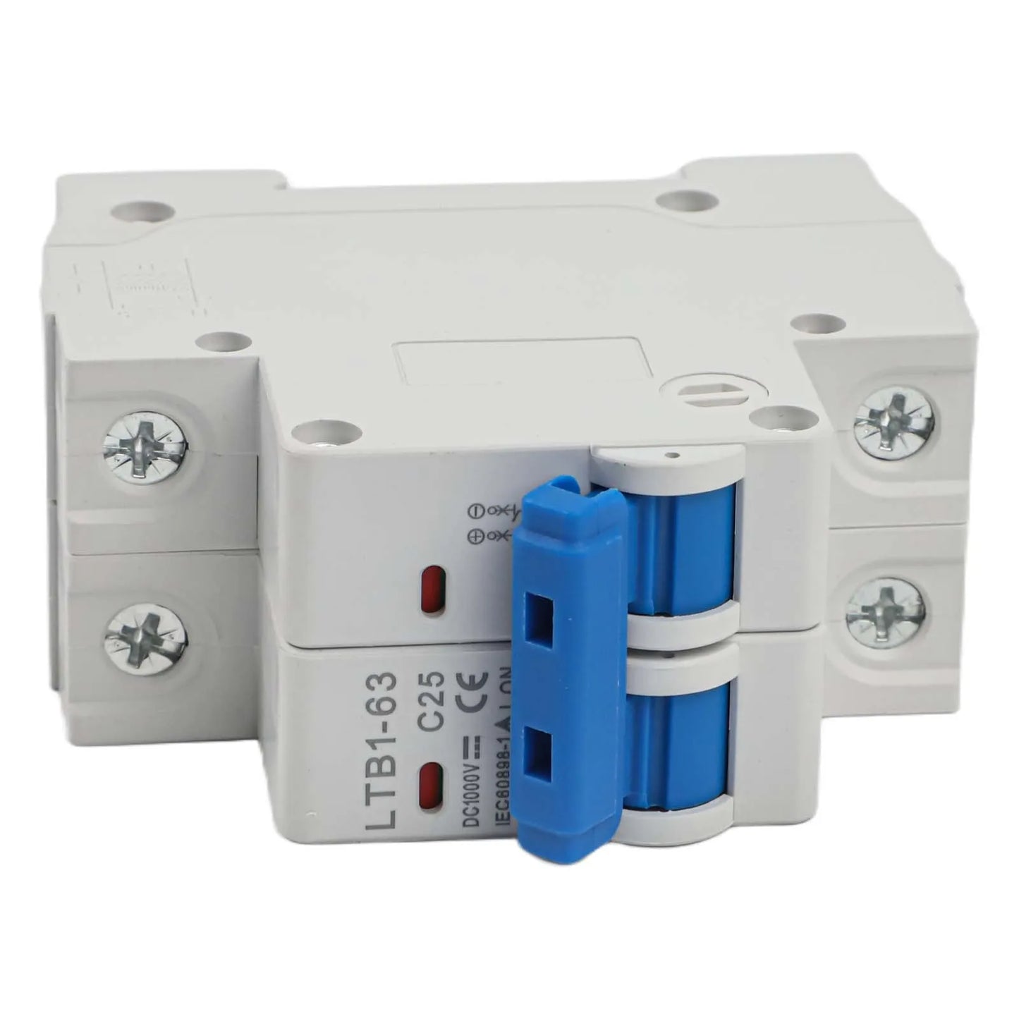 For Solar Photovoltaic Compatible DC 1000V Circuit Breaker Available in 6A to 63A Rated Currents for Overload Protection