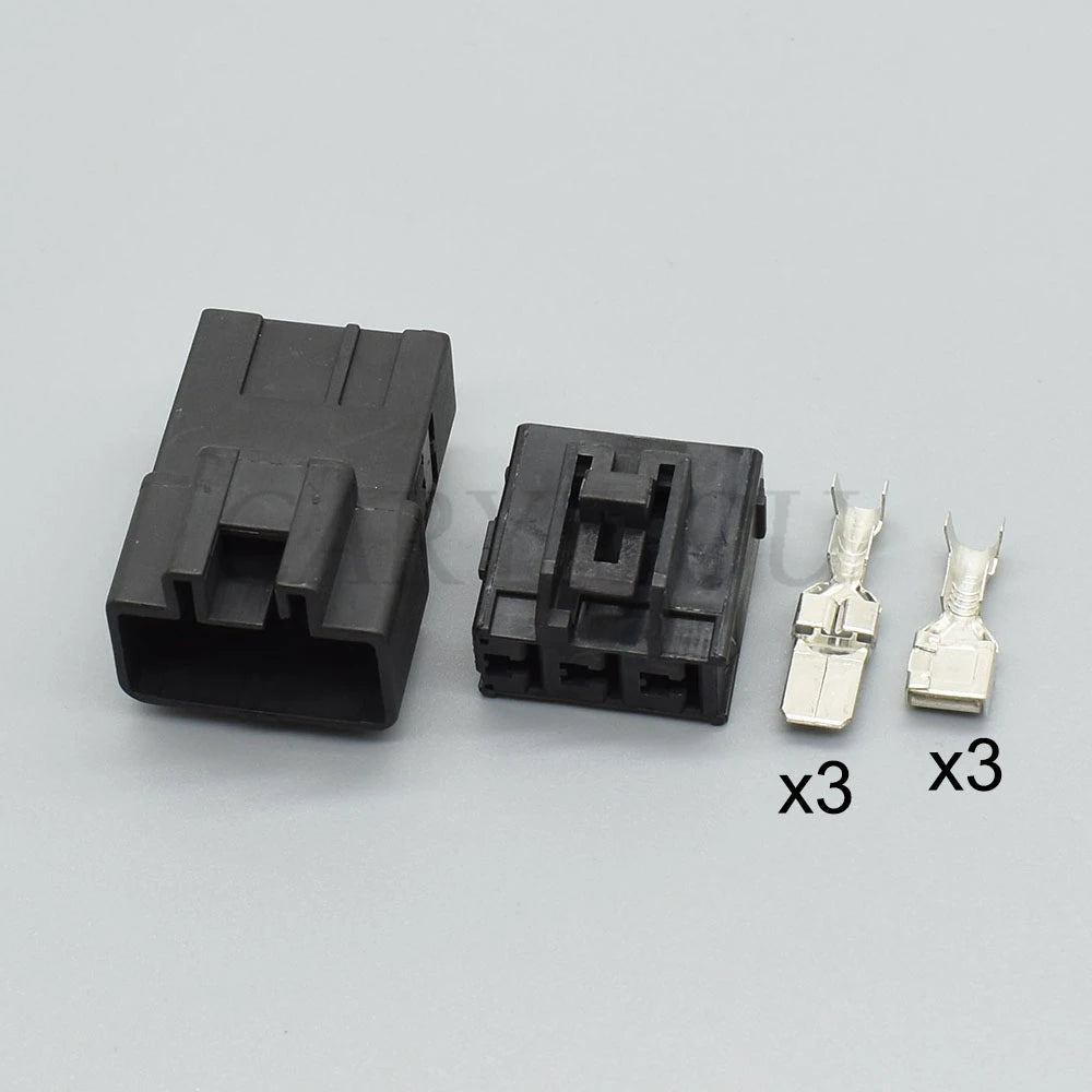 3 Pin 7.8mm 312 Series Unsealed Connector 7282-3030 7283-3030 DJ7035Y-7.8 PA66 Male Female