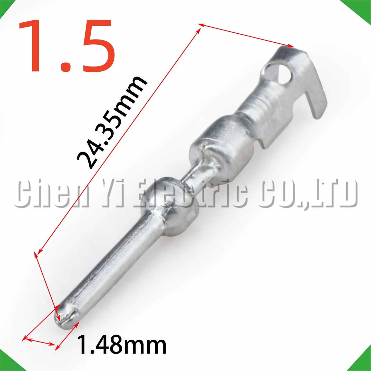 20pcs 1.5/2.8mm Crimp Terminal Pins 33230-0002 3-1474644-1 1-437709-1 Automotive Connector
