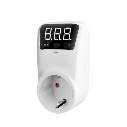 Adjustable Voltage Protector Socket AC120V/230V 16A Surge Protection with Delay | DE UK US Plug