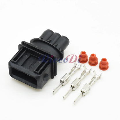 3-Pin EFI Waterproof Fuel Injector Connector 282191-1 282729-1 EV1 DJ7035Y-3.5 PA66 Bosch