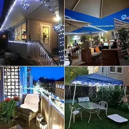Solar LED Fairy Light Outdoor 7M 12M 22M 32M Waterproof Garland String Lights for Christmas Party Garden Decoration Solar Lamp