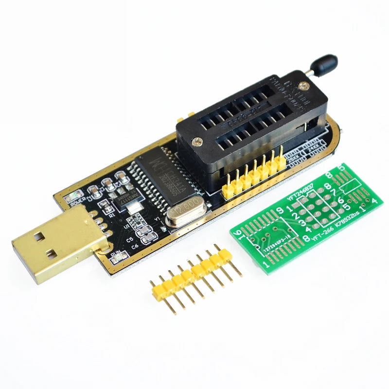 CH341A USB Programmer for BIOS, Flash, and LCD Motherboard Routing