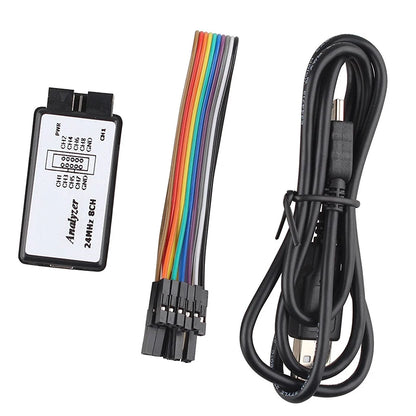 USB 24MHz 8-Channel Logic Analyzer for ARM and FPGA Debugging