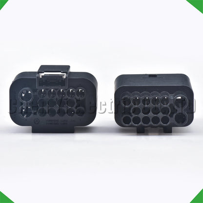 16 Pin Automotive Connector – Bumper Radar Sensor & Trailer Power Wire Harness Plug 2304884-1 / 2404880-1 / 2304887-1 / 2404884-1 / 521194A