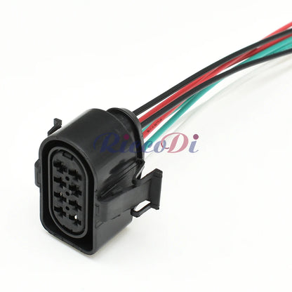 3A00973834 / 3A097373 Automotive 8-Pin Diesel Common Rail Connector — Fuel Injector & Crankshaft Sensor Plug for VW