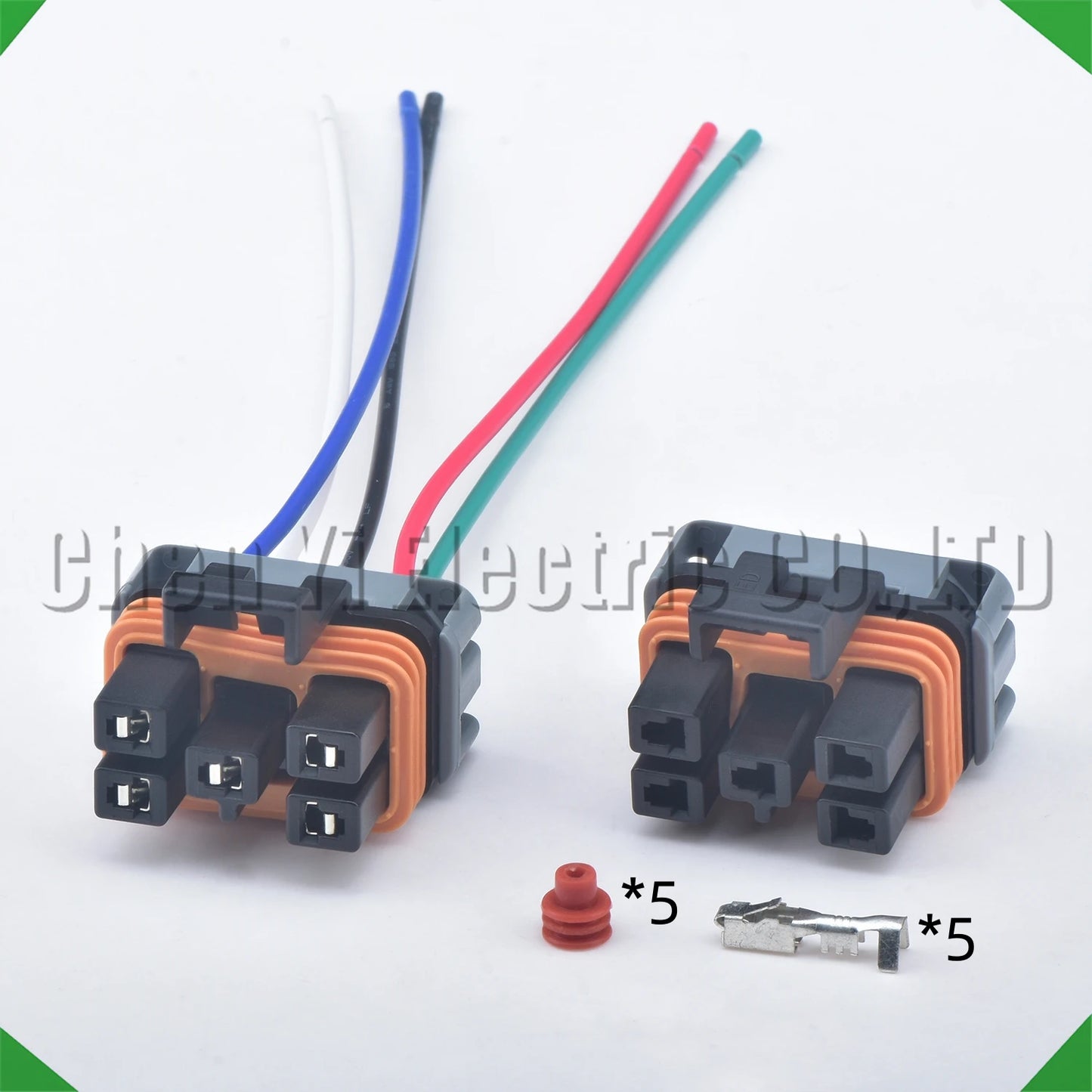 5 Pin DDEC ECM Connector 12124630 Waterproof Plug for Cummins CAT