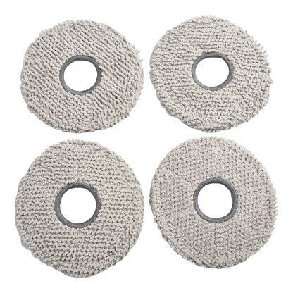 Set of 8 Dust Bags and 4 Wiping Cloths for Deebot For T20 For Omni X1 For Omni 8 Robot Vacuum Cleaner Protective Accessories