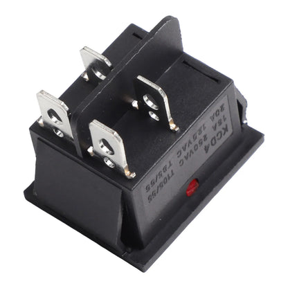 16A Power Switch 4-Pin Power Button 4-Pin Configuration High-Power Capabilities For Home Use For Industrial Use