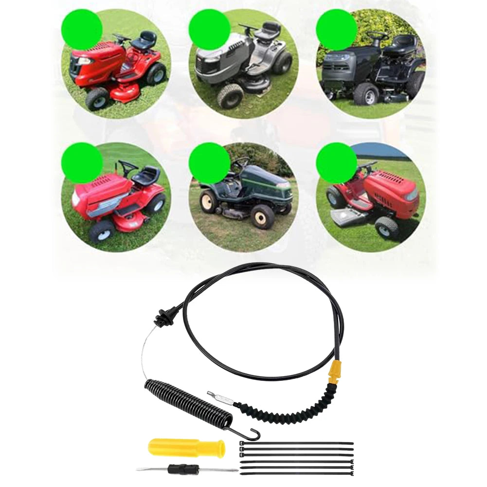 1pcs Pull Cord Heavy-Duty Deck Engagement Cable For Troy-Bilt & For Craftsman Mowers 42-inch And 46-inch Mowers