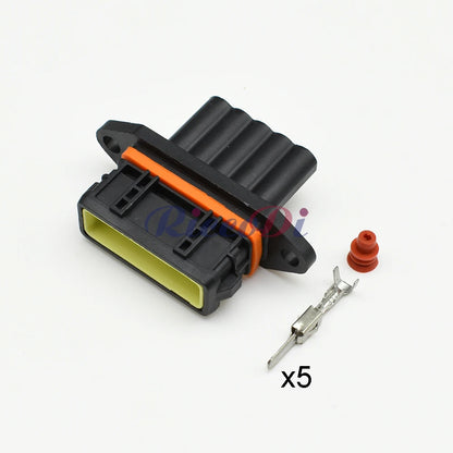 5 Pin 282193-1 Auto Sealed Junior Power Timer JPT Connector 3.5MM Female Male Socket Plug DJ7053CA-3.5-21