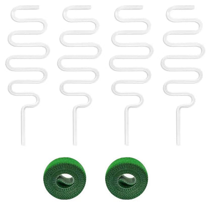 6pcs 34cm Bonsai Bracket Plant Climbing Frame Creative Flower Support Flower Arrangement Rack For Climbing Plants