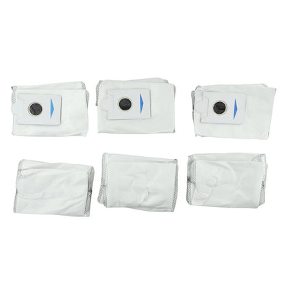 Set of 8 Dust Bags and 4 Wiping Cloths for Deebot For T20 For Omni X1 For Omni 8 Robot Vacuum Cleaner Protective Accessories