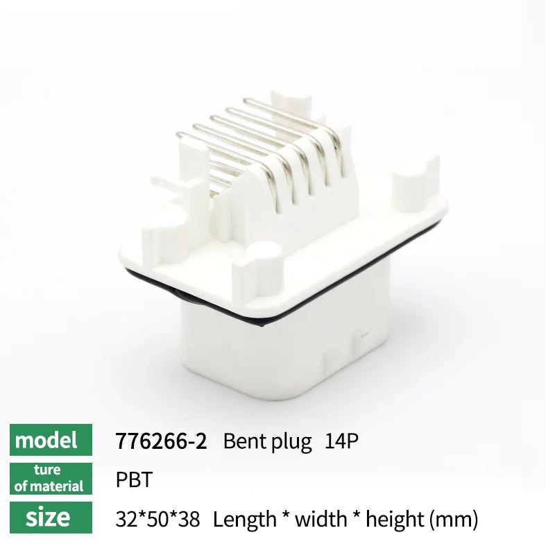 ECU Bent Pin Waterproof Connector PBT 776280 776266 776087 776163 Male Female