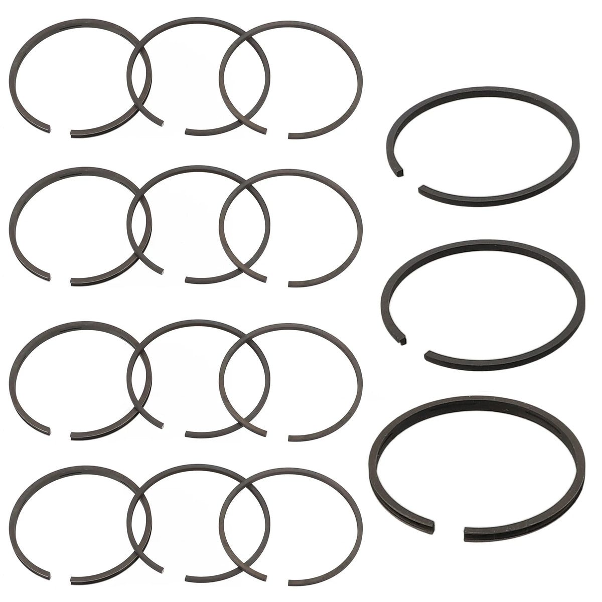 Pneumatic Cylinder Rings Air Compressor Piston Ring For Maintenance 46mm Compatible Accessory Easy Installation