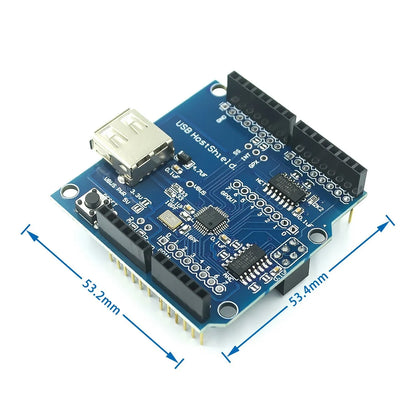 USB Host Shield 2.0 for Arduino UNO, MEGA, and ADK Compatible with Android ADK DIY Module