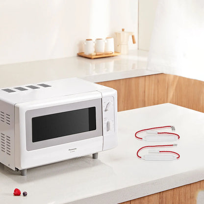 Microwave Oven Fuse Holder with 5KV High Voltage Fuses 0 65 to 0 9A Current Range Includes 2 Replacement Pieces